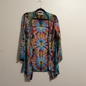 Tye dye kimono
